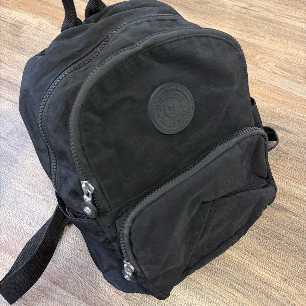 Black Compact Backpack